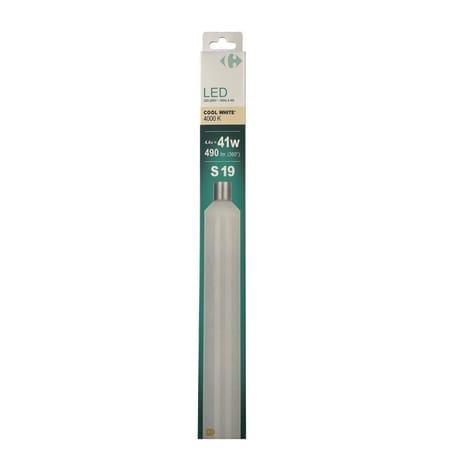 Carrefour ampoule LED linolite 40W S19 CW x1