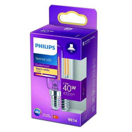 Philips lampe spéciale LED 40W E14 blanc chaud