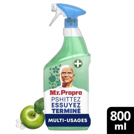 Mr propre spray système anti-poussière apple 800ml