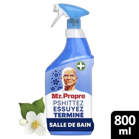 Mr propre spray produit d'entretien salle de bain 800ml