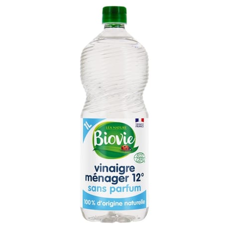 Biovie vinaigre ménager forte concentration 12° 1l