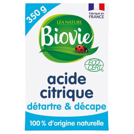 Biovie acide citrique super detartrant naturel 350g