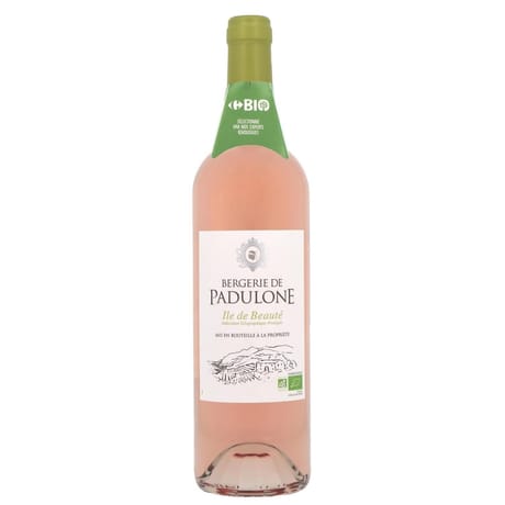 Bergerie de Padulone vin rosé i.g.p Ile de Beauté bio  75cl