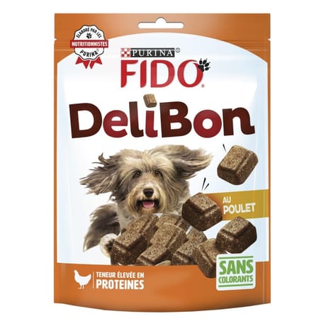 Fido delibon poulet friandises pour chien 130g