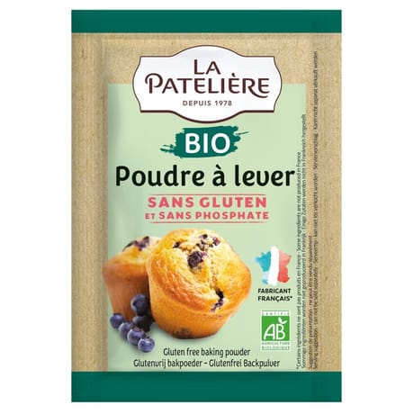La paletiere poudre a lever bio sans phosphate 8x10g