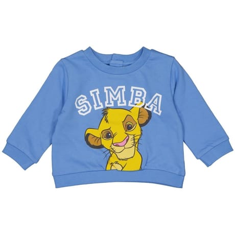 Sweat manches longues simba garçon BLEU SIMBA 24 MOIS