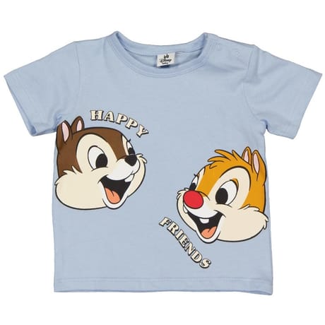 Tee shirt manches courtes tic et tac garçon BLEU TIC ET TAC 24 MOIS