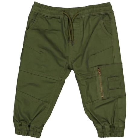 Pantalon toile garçon KAKI 6MOIS