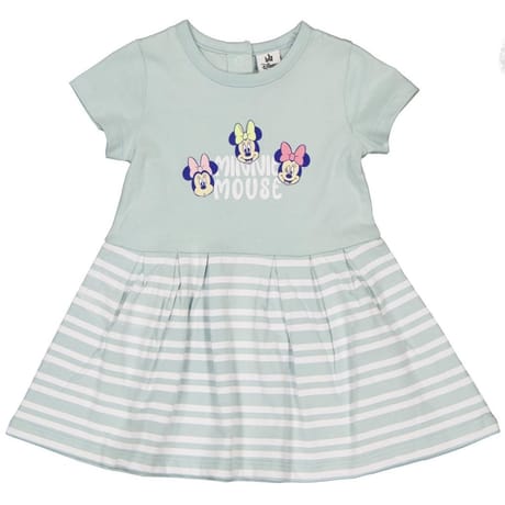 Robe manches courtes minnie fille AQUA MINNIE 36 MOIS