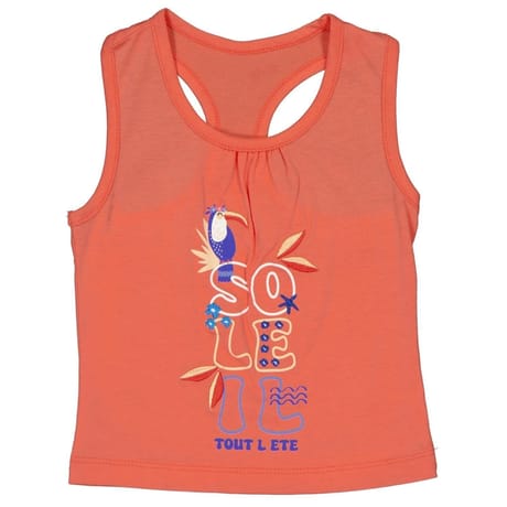 Débardeur fille ORANGE 36MOIS