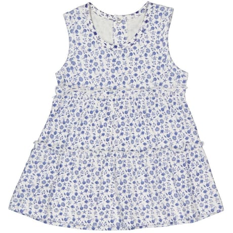 Robe sans manche fille BLEU OCEAN AOP 3MOIS