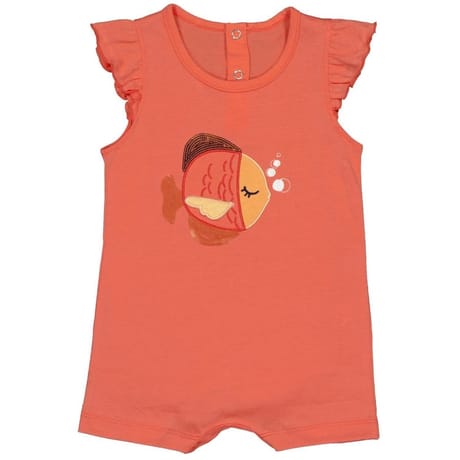 Combishort fille ORANGE 36MOIS