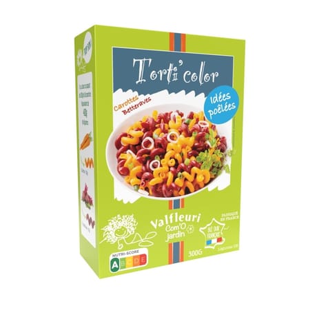 Com'o jardin torti'color serpentini bicolores 300g