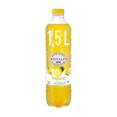 Cristaline au jus tropical 1.5l