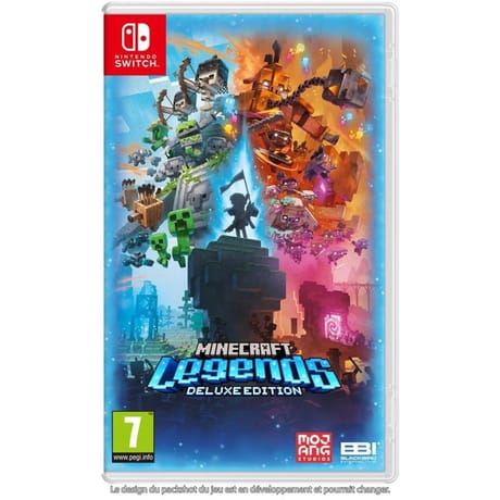Jeu switch minecraft legends deluxe edition