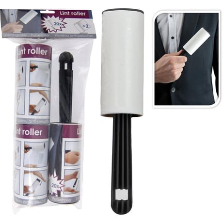 Rouleau vêtements avec 2 recharges