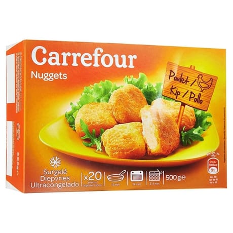 Carrefour 20 nuggets 500g