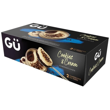 Gü le cheesecake cookie & cream 2x85g