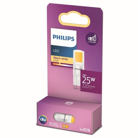 Philips led capsule G9 25W Blanc Chaud Boite de 1 4g