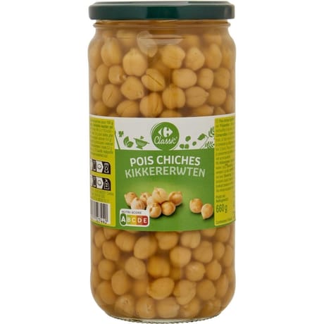 Carrefour classic' pois chiches 420g