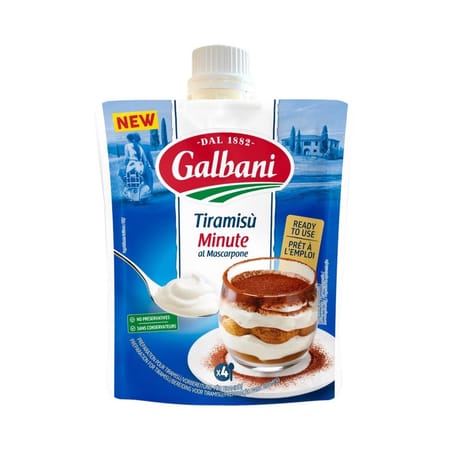 Galbani tiramisu minute al mascarpone 375g