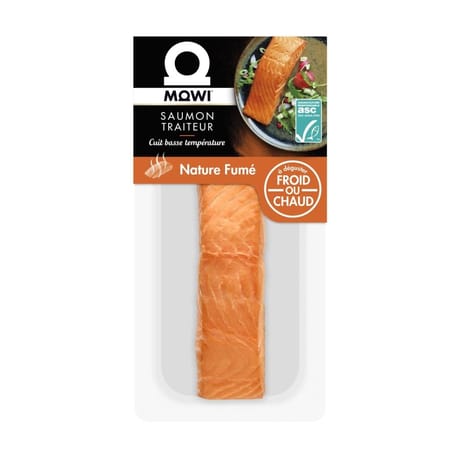MOWI Traiteur Saumon Fumé Nature ASC
