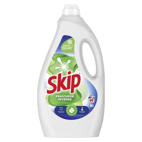 Skip lessive liquide fraîcheur intense 60 lavages 2.52l