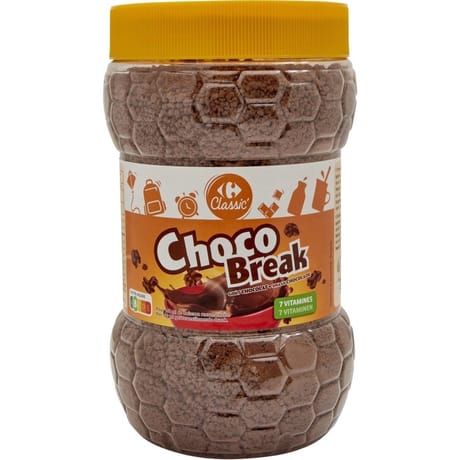 Carrefour classic' chocolat en poudre - 800g