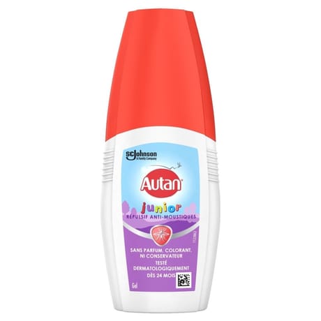 Autan junior répulsif anti moustiques gel 100 ml