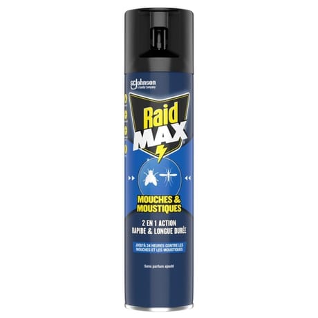 Raid max aérosol volants 400ml