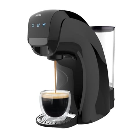 Medek machine à capsules multi dosettes noire MEDS835N