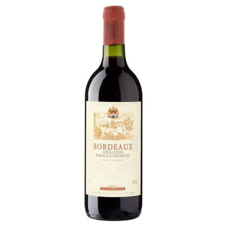 Les petites caves bordeaux AOP vin rouge 12.5°-75cl
