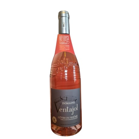 Coups de Coeur Ame du Terroir Ventajol Rosé 75cl 12.5% Vol.