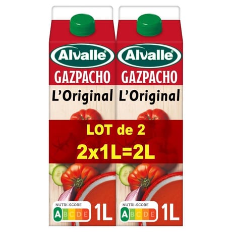Alvalle gazpacho l'original 2x1l