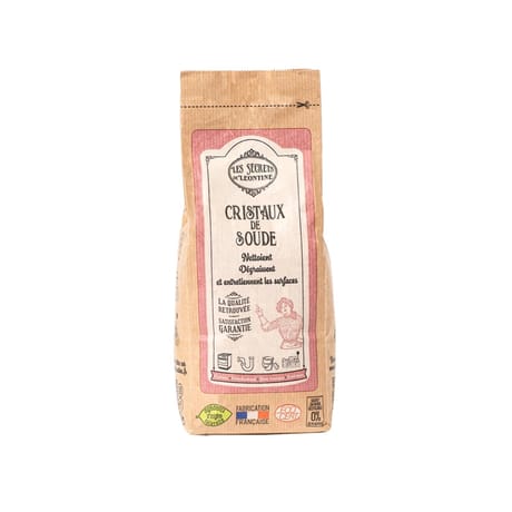 Les secrets de leontine cristaux de soude ecocert 1kg