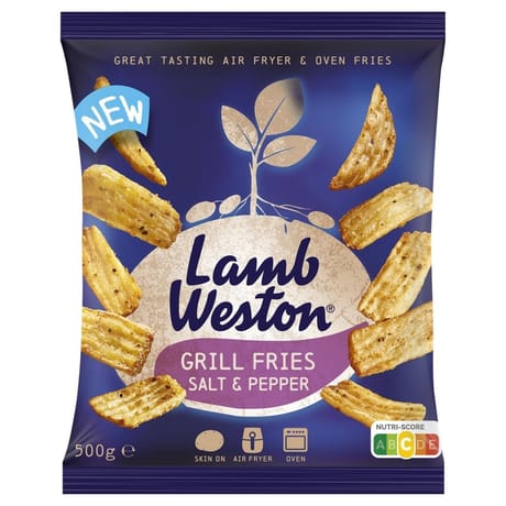 Lamb Weston grill fries salt & pepper 500g