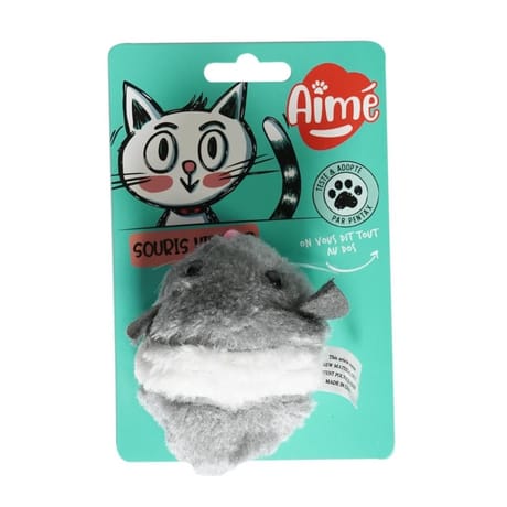 Aime souris vibreur pour chat