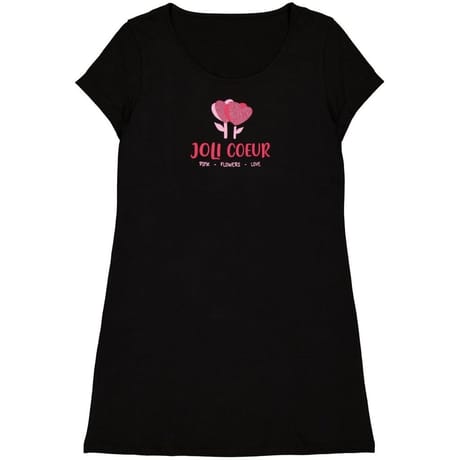 Liquette manches courtes femme NOIR T34/36