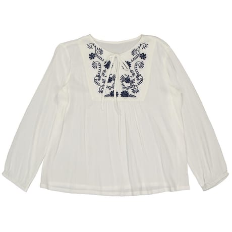 Blouse manches longues femme WHITE T40