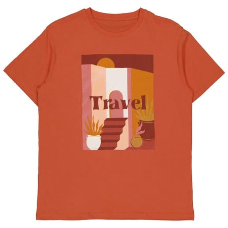 Tee-shirt manches courtes print homme CUIVRE XXL