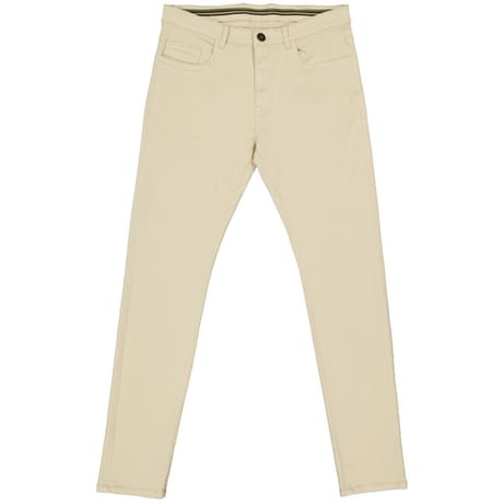 Pantalon 5 poches couleur homme BEIGE 42