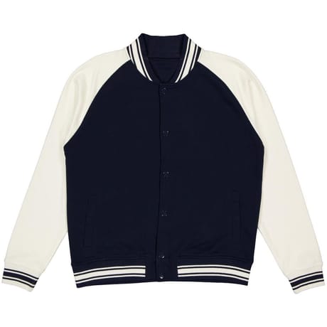 Blouson teddy molleton homme MARINE XXL