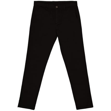 Pantalon chino stretch homme NOIR 52