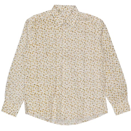 Chemise manches longues aop fleurs homme OCRE S
