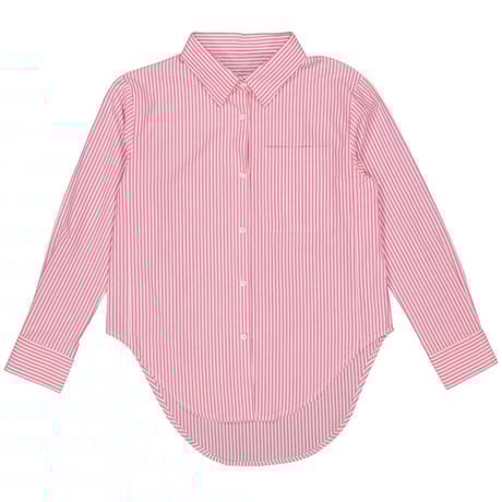 Chemise manches longues femme WHITE/ROSE POP STRIPES T50