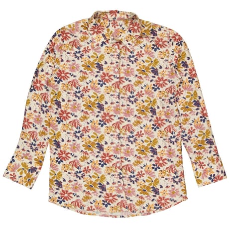 Chemise manches longues femme AOP FLOWER T40