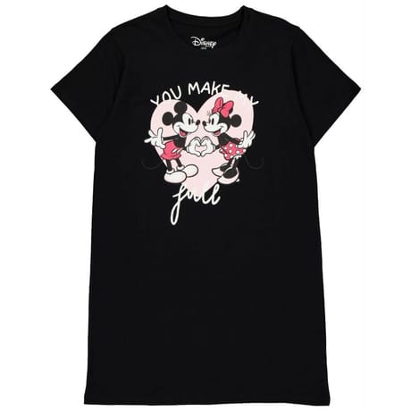 Big tee shirt manches courtes NOIR MINNIE T 50/52