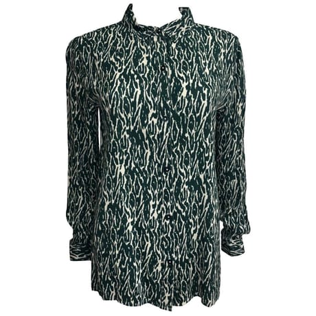 Chemise manches longues femme AOP GREEN T52