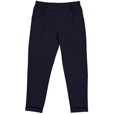 Pantalon revers taille élastique femme MARINE T48 -
