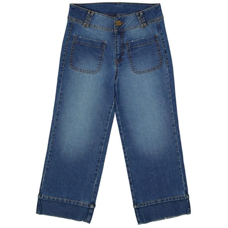 Pantacourt jeans femme DENIM 48
